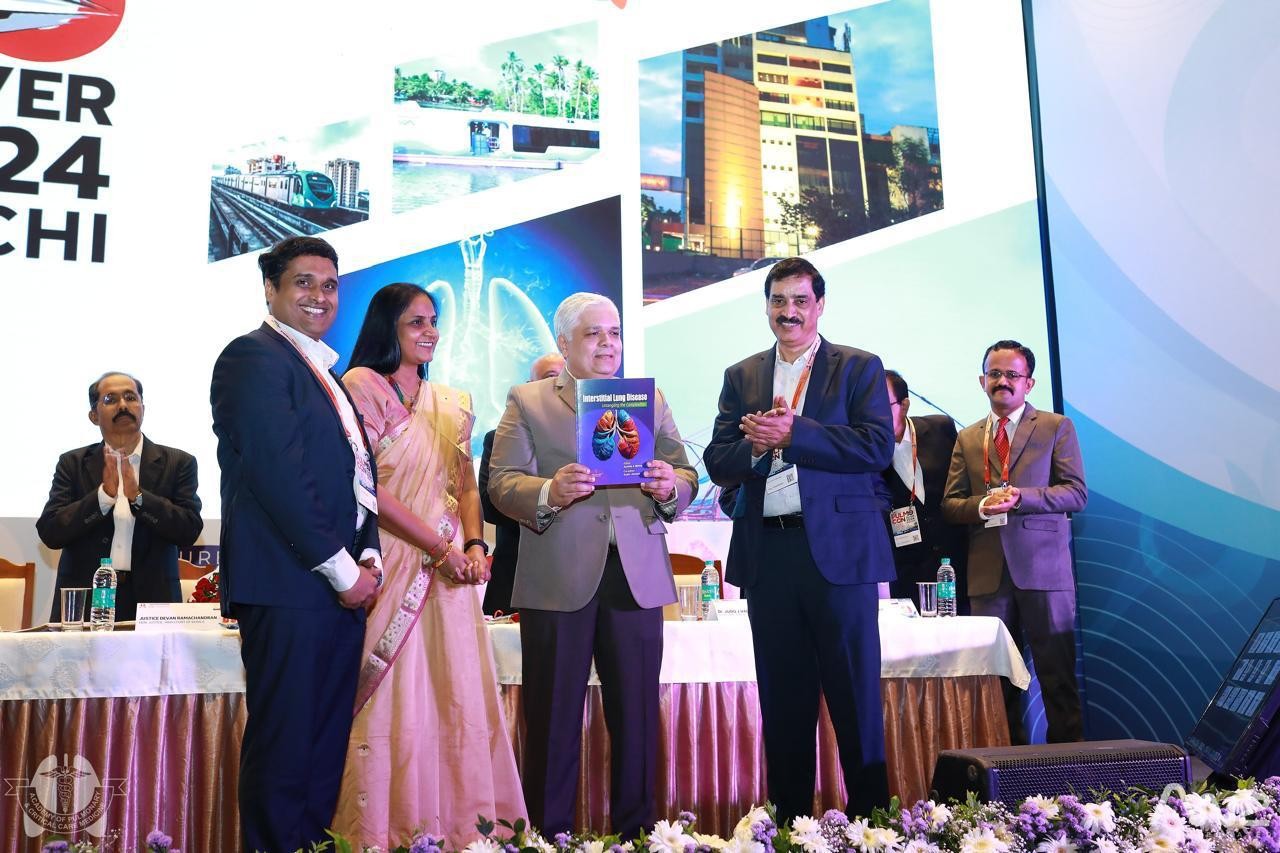 Book on Interstitial Lung Disease by Dr. Asmita Mehta and Dr. Subin Ahmed Launched 