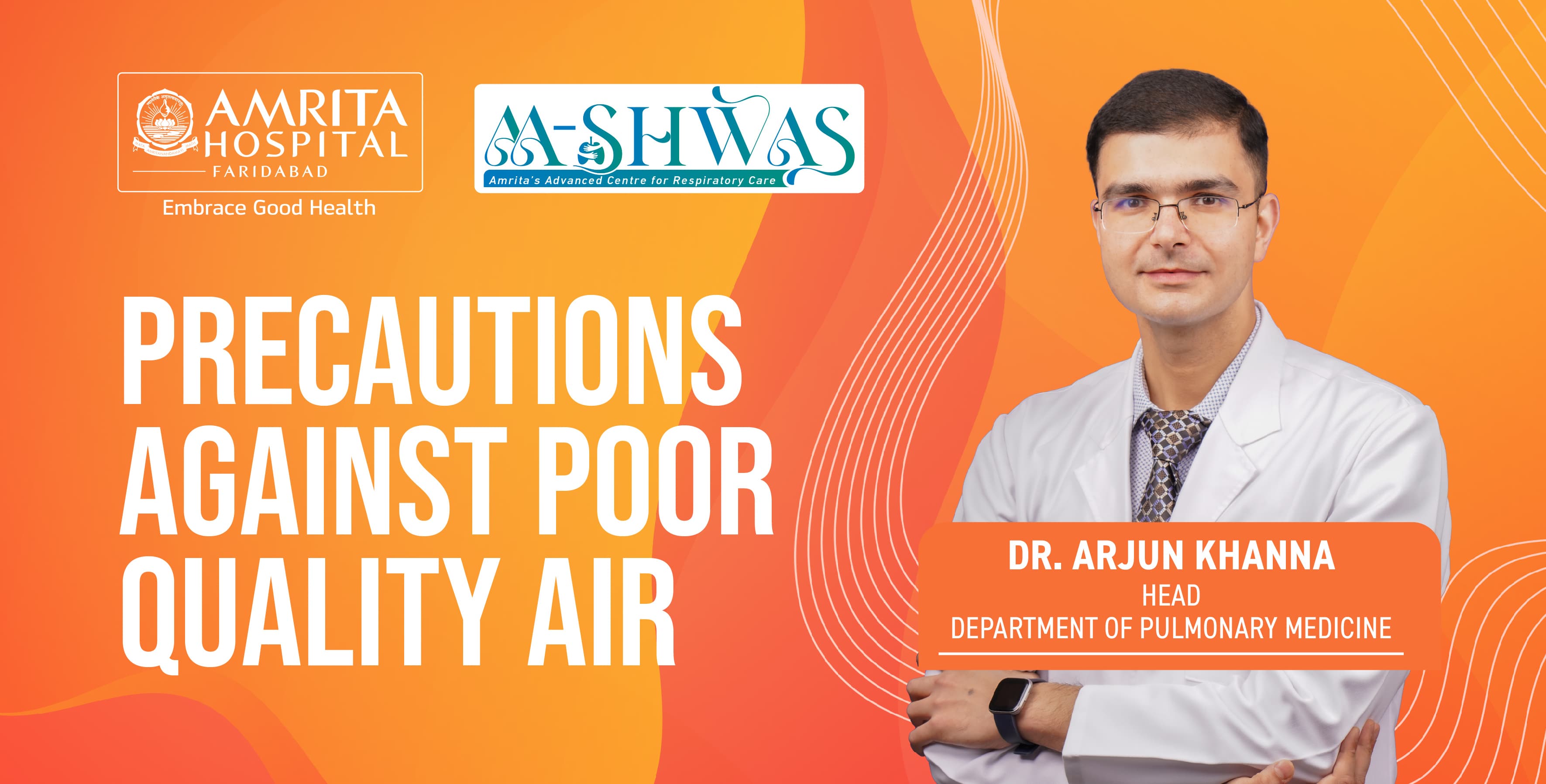 Precautions against poor quality air