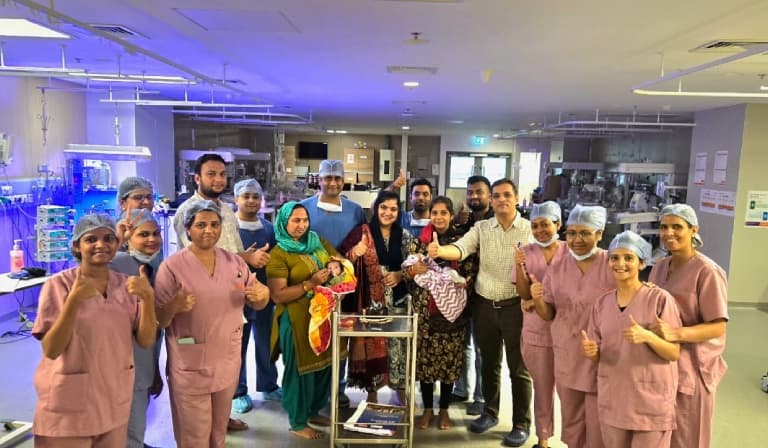 Miracle Babies: Born With Liver and Kidneys in the Chest - Saved at Amrita Hospital, Faridabad