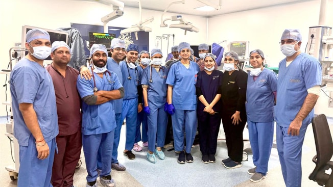 Lauds To The Doctors Of Amrita Hospital, Faridabad: Two Infants Back To Life, After a Peanut Lodged in the Lungs and the Oxygen Level Dropping to 40%