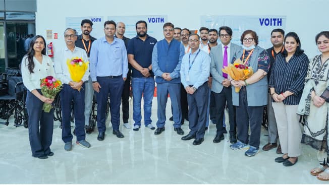 30 Wheelchairs Donated to Amrita Hospital, Faridabad Under CSR Initiative